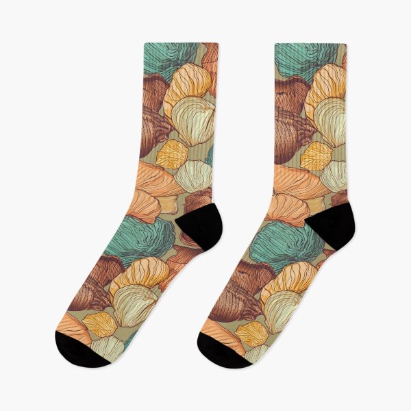 Item preview, Ocean Seashells Pattern designed and sold by palaco210.