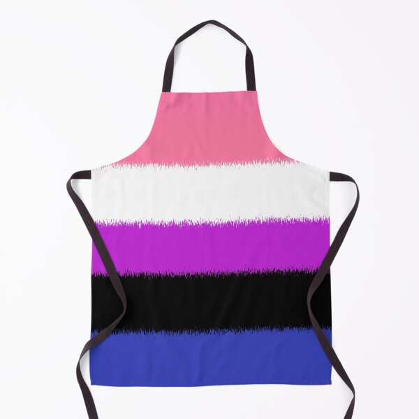 Aperçu de l'œuvre Scratchy Genderfluid Pride Flag créée et vendue par Sum-Thangs.