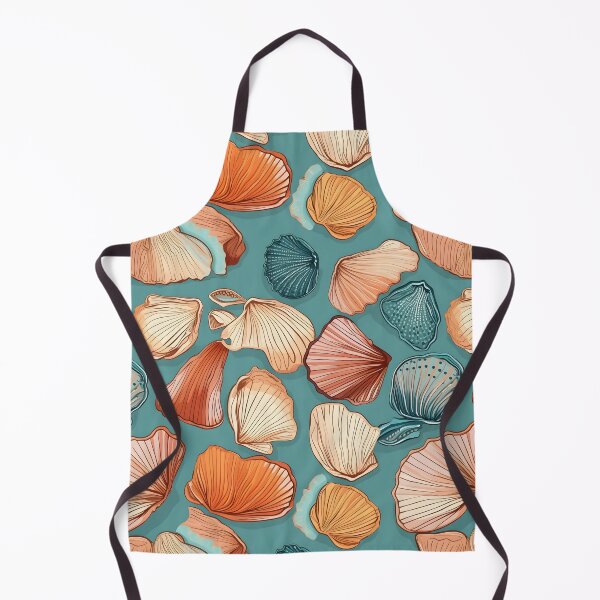 Item preview, Ocean Seashells Pattern designed and sold by palaco210.