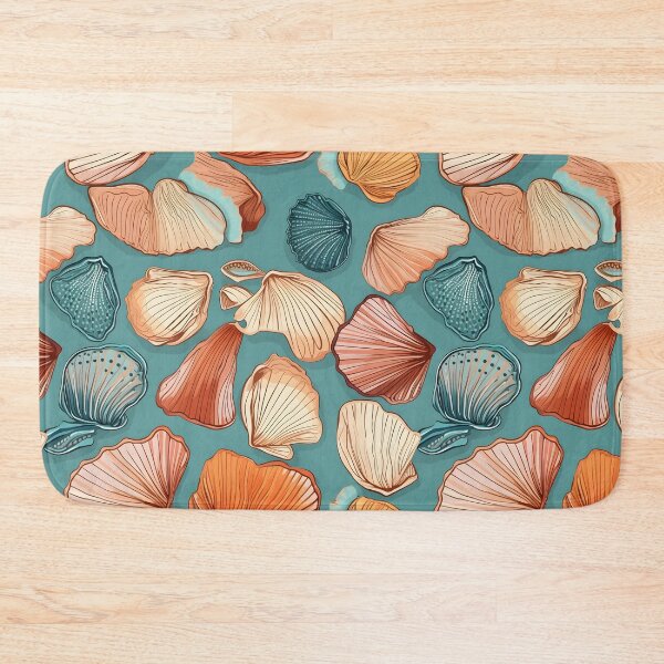 Item preview, Ocean Seashells Pattern designed and sold by palaco210.