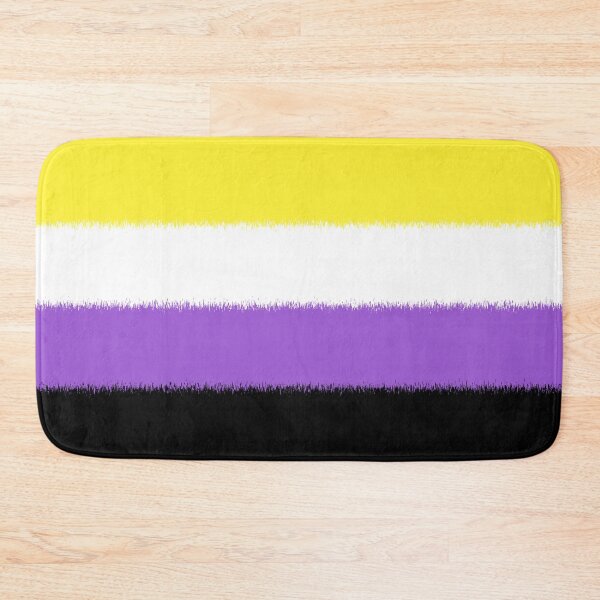 Item preview, Scratchy Non-Binary Pride Flag designed and sold by Sum-Thangs.
