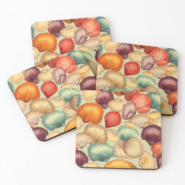 Item preview, Ocean Seashells Pattern designed and sold by palaco210.