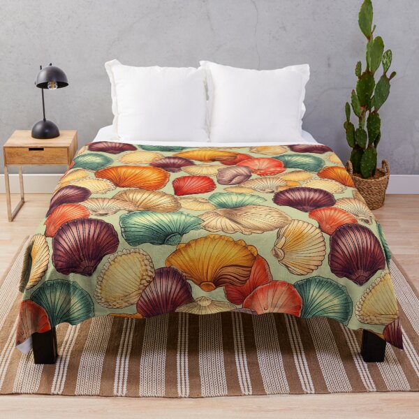 Item preview, Ocean Seashells Pattern designed and sold by palaco210.