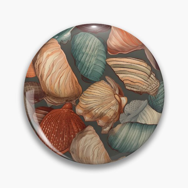 Item preview, Ocean Seashells Pattern designed and sold by palaco210.