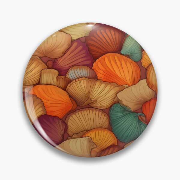 Item preview, Ocean Seashells Pattern designed and sold by palaco210.