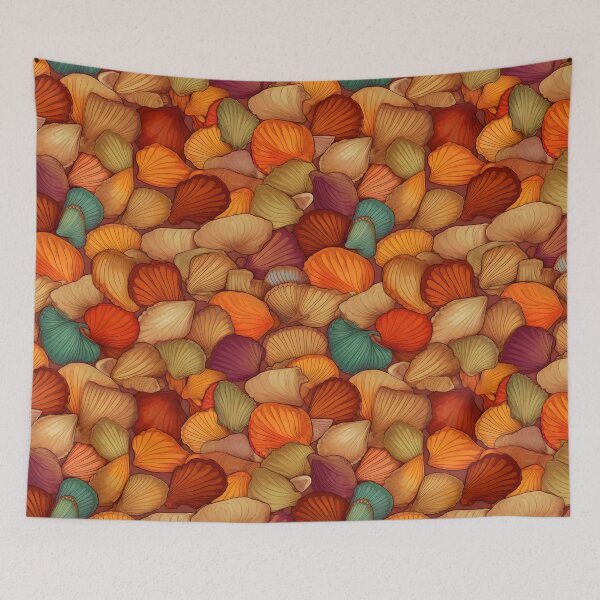 Item preview, Ocean Seashells Pattern designed and sold by palaco210.