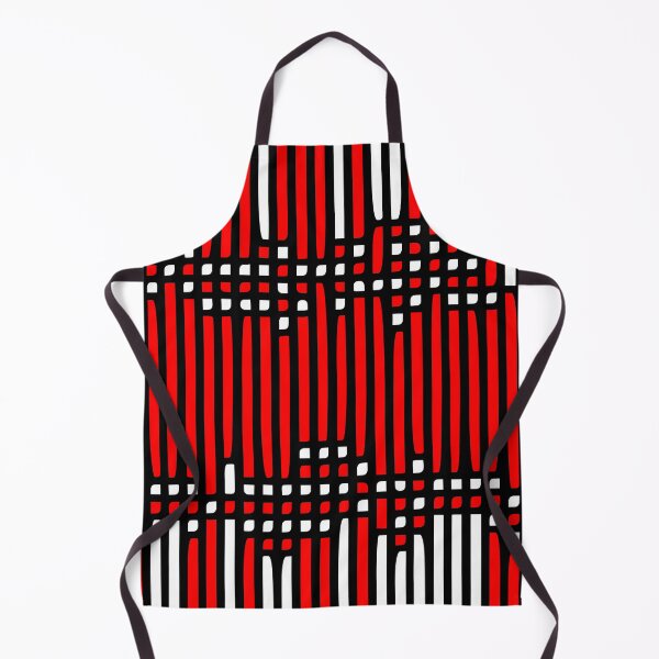 Item preview, Red Black White Sound Waves designed and sold by Lois Eastlund.