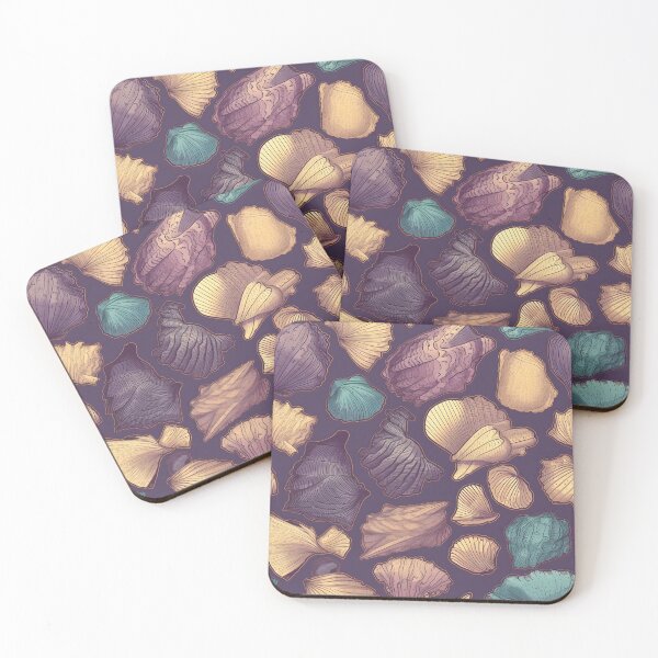Item preview, Ocean Seashells Pattern designed and sold by palaco210.
