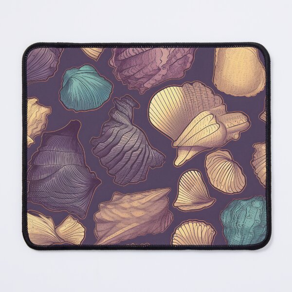 Item preview, Ocean Seashells Pattern designed and sold by palaco210.