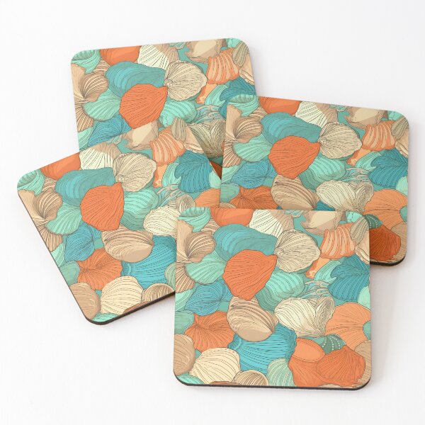 Item preview, Ocean Seashells Pattern designed and sold by palaco210.