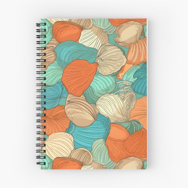 Item preview, Ocean Seashells Pattern designed and sold by palaco210.