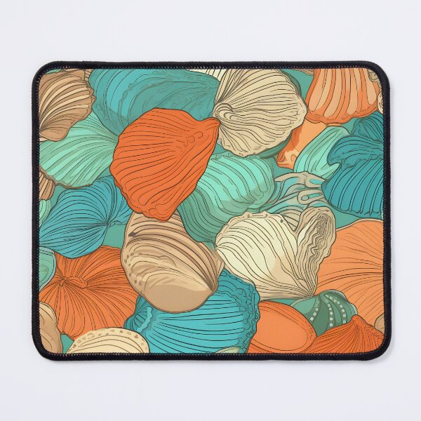 Item preview, Ocean Seashells Pattern designed and sold by palaco210.