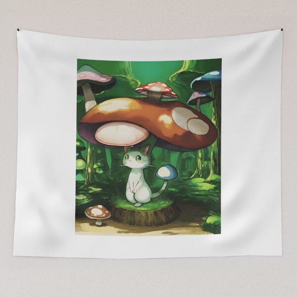 Item preview, Mushroom cat designed and sold by amac1662.