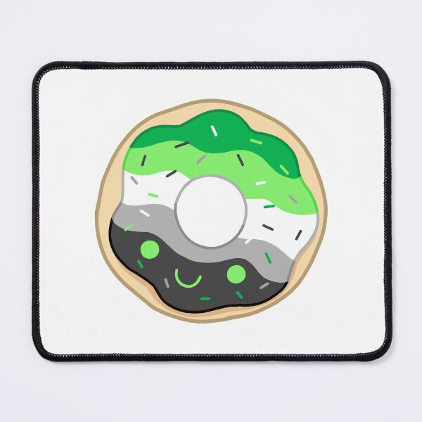 Item preview, Aromantic Pride Donut designed and sold by rainbow-milk.
