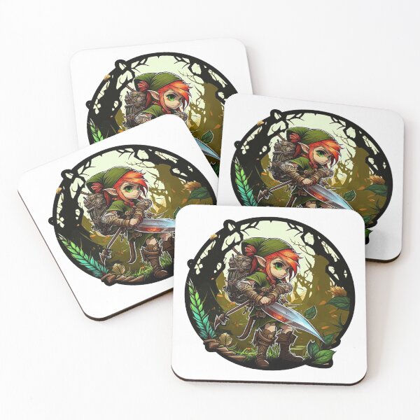 Item preview, Cartoon Elf Hunter designed and sold by Stickermagician.