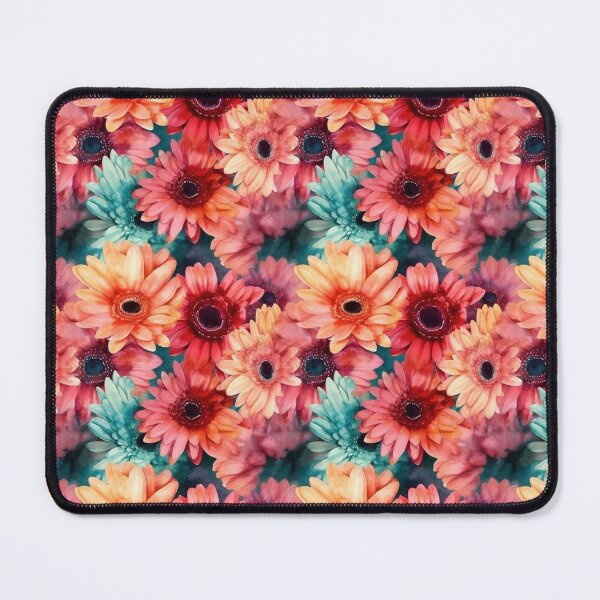 Item preview, watercolor gerbera daisies designed and sold by RavenWrangler.