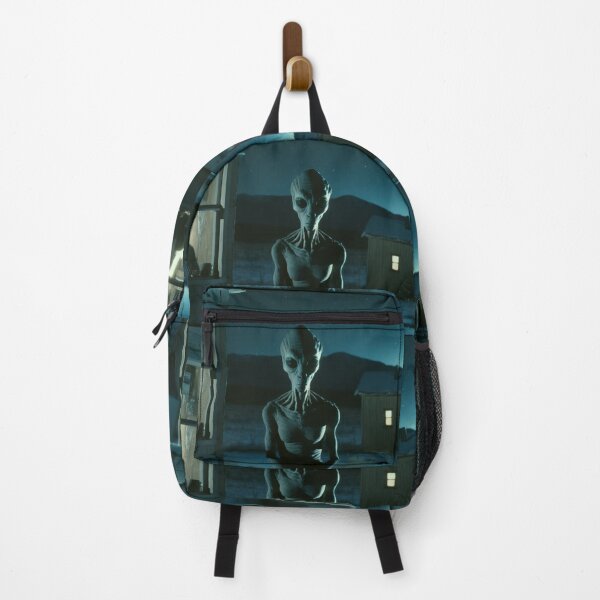 Item preview, Tall Grey Alien outside your Window at night designed and sold by Iason.