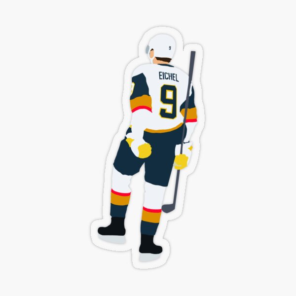 Las Vegas LV Golden Knights NHL Removable Wall Decal Stickers (Set of 6) 