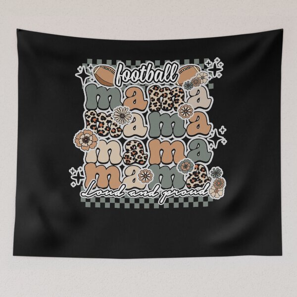 Item preview, Vintage Football Mama Mother's Day Sport Mom Boho designed and sold by TheOHC.
