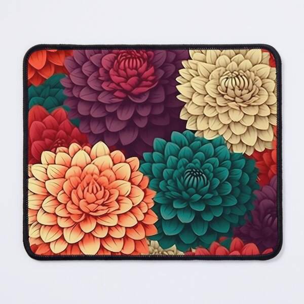 Item preview, dahlias flowers designed and sold by BALTHAZAR-DG.