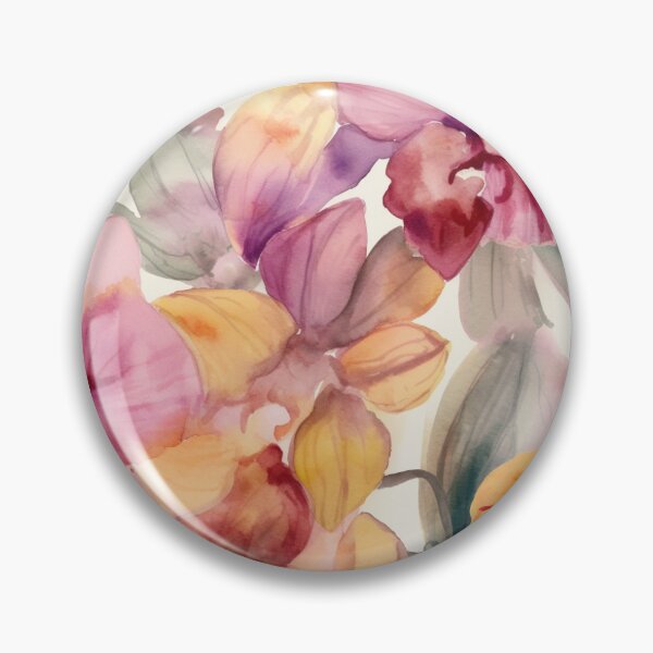 Item preview, watercolor orchids designed and sold by RavenWrangler.