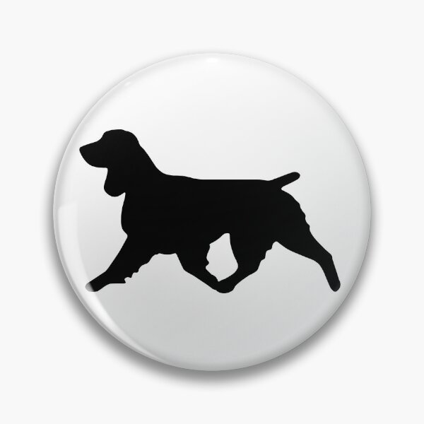 Item preview, Black Field Spaniel Silhouette  designed and sold by designthesky.
