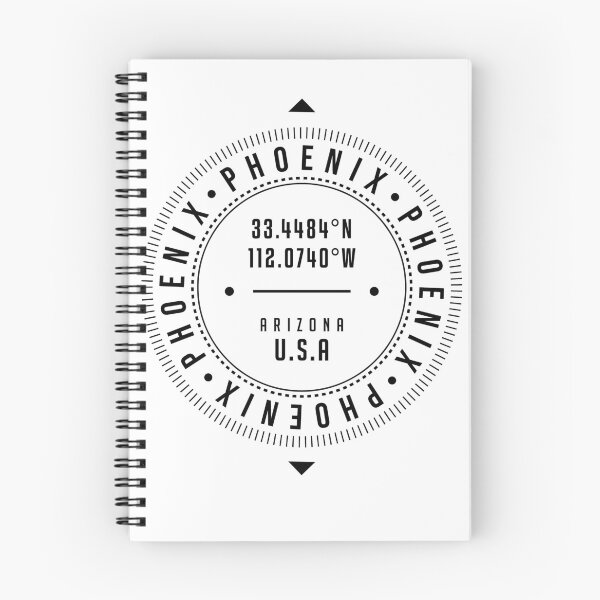 Item preview, Phoenix, Arizona, USA - 1 - City Coordinates Typography Print - Classic, Minimal designed and sold by Studio Grafiikka.