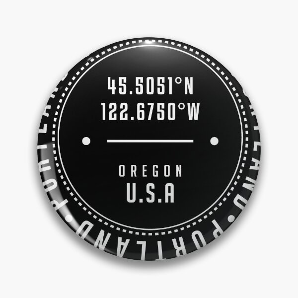 Item preview, Portland, Oregon, USA - 1 - City Coordinates Typography Print - Classic, Minimal designed and sold by Studio Grafiikka.