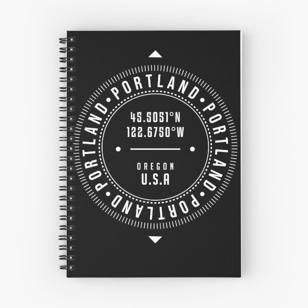 Item preview, Portland, Oregon, USA - 1 - City Coordinates Typography Print - Classic, Minimal designed and sold by Studio Grafiikka.