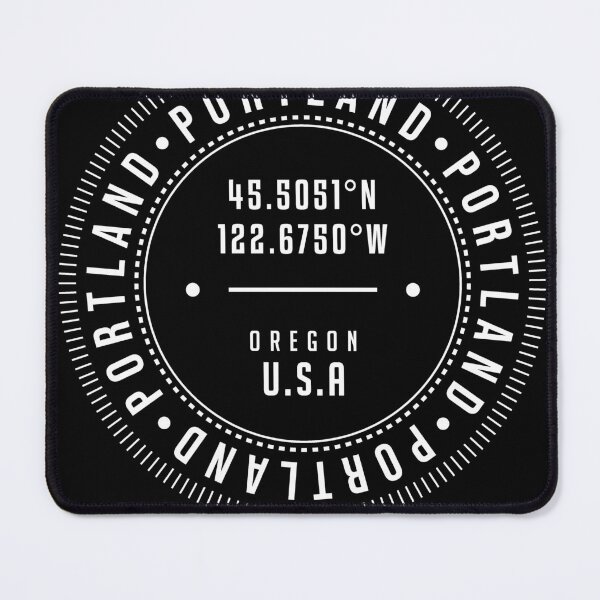 Item preview, Portland, Oregon, USA - 1 - City Coordinates Typography Print - Classic, Minimal designed and sold by Studio Grafiikka.
