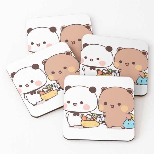 Item preview, Cute Bubu And Dudu Go To Grocery Together Active  designed and sold by witherspooncind.