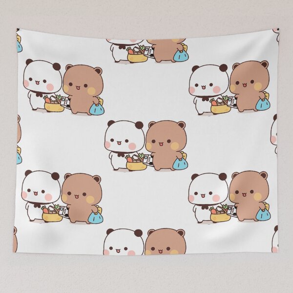 Item preview, Cute Bubu And Dudu Go To Grocery Together Active  designed and sold by witherspooncind.