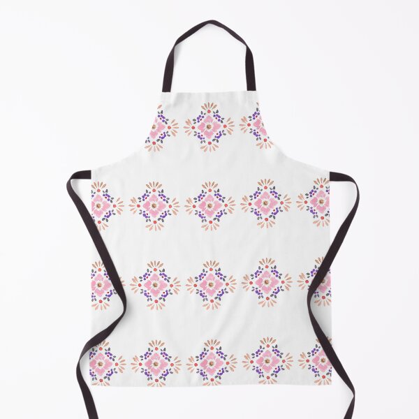 Item preview, Boho Floral Sunset Tile Design Retro Blush designed and sold by WildFlowerWC.