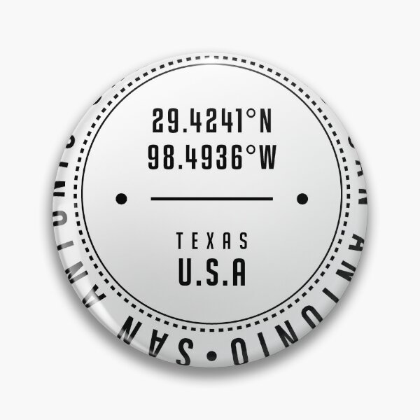 Item preview, San Antonio, Texas, USA - 1 - City Coordinates Typography Print - Classic, Minimal designed and sold by Studio Grafiikka.
