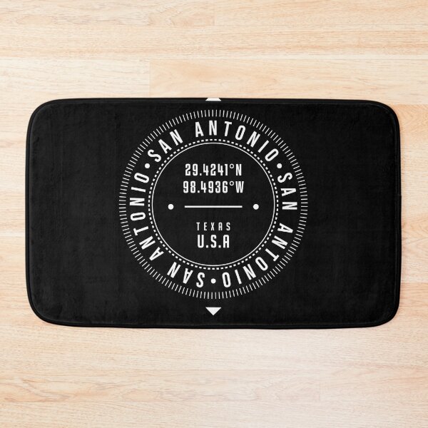 Item preview, San Antonio, Texas, USA - 1 - City Coordinates Typography Print - Classic, Minimal designed and sold by Studio Grafiikka.