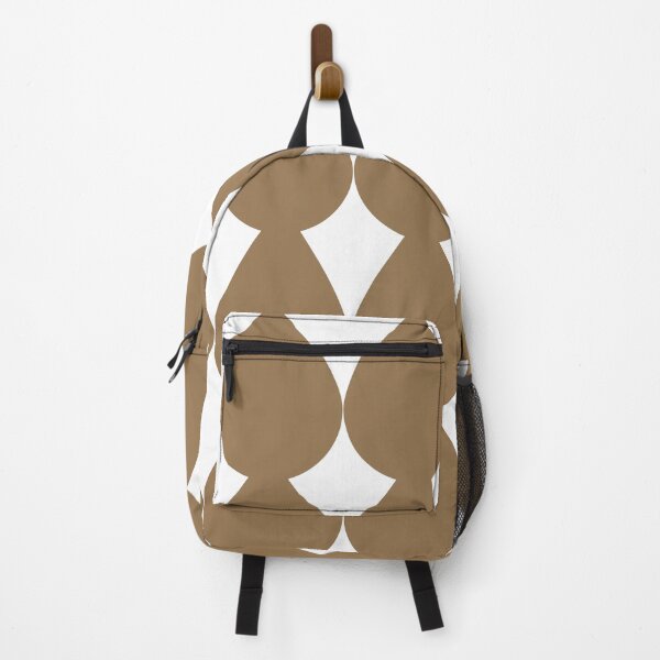 Item preview, Coyote Brown Raindrop Abstract Pattern designed and sold by burbankdesigns.