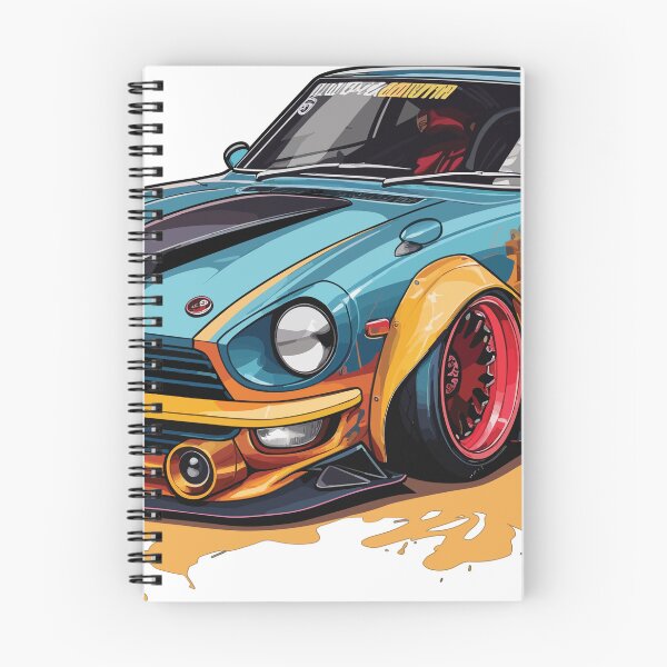 Item preview, Datsun Bosozoku Style with Paint Splatter designed and sold by RPM-Collective.