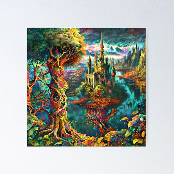 Item preview, Deep Dream abstraction designed and sold by blackhalt.