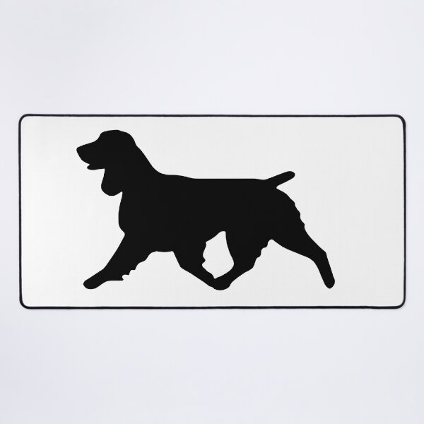 Item preview, Black Field Spaniel Silhouette #2 designed and sold by designthesky.