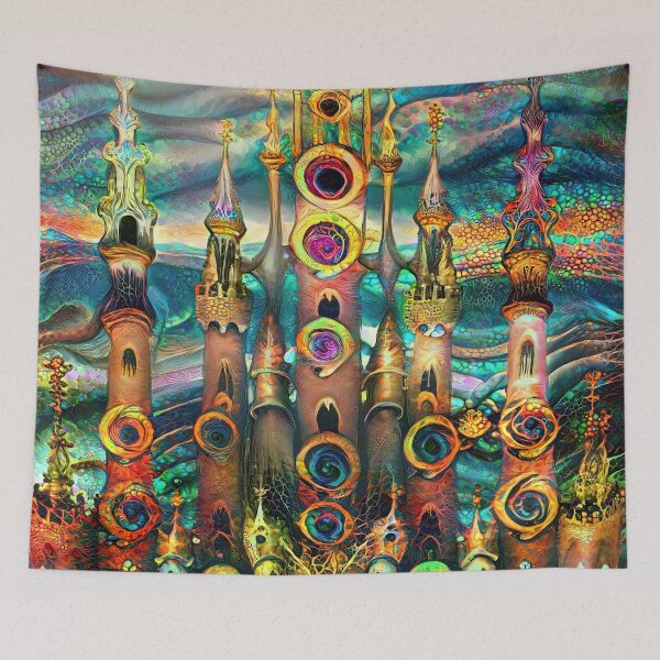 Item preview, Deep Dream abstraction designed and sold by blackhalt.