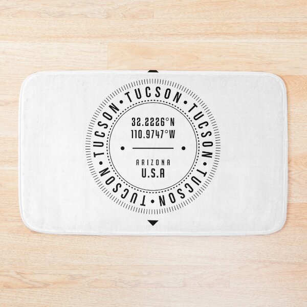 Item preview, Tucson, Arizona, USA - 1 - City Coordinates Typography Print - Classic, Minimal designed and sold by Studio Grafiikka.