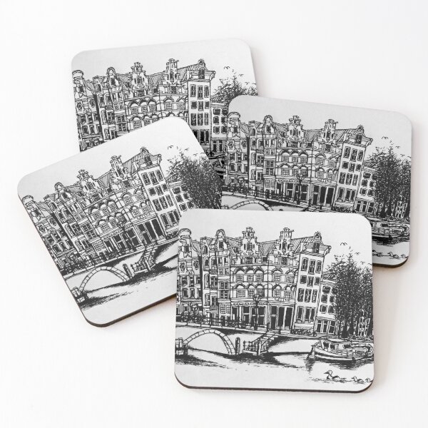 Item preview, Sketch of  Old Amsterdam designed and sold by ROB51.