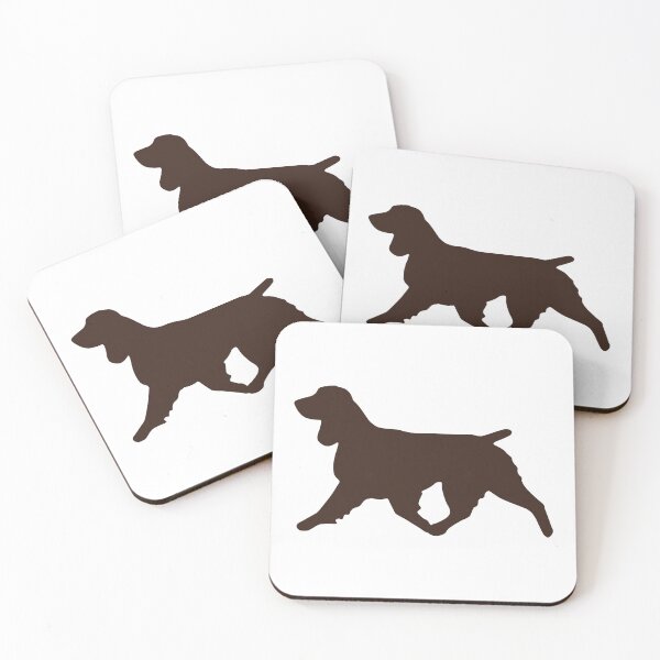 Item preview, Brown Field Spaniel Silhouette  designed and sold by designthesky.