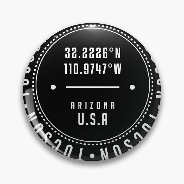 Item preview, Tucson, Arizona, USA - 1 - City Coordinates Typography Print - Classic, Minimal designed and sold by Studio Grafiikka.
