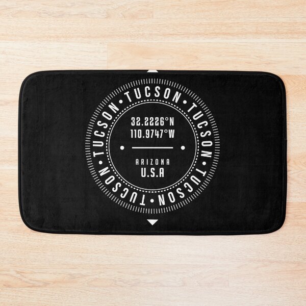 Item preview, Tucson, Arizona, USA - 1 - City Coordinates Typography Print - Classic, Minimal designed and sold by Studio Grafiikka.
