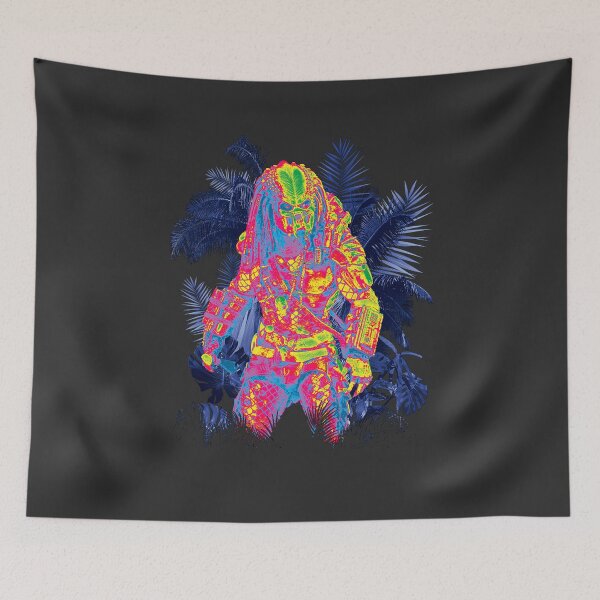 Item preview, Thermal Fugitive Predatorc Yautja Movie Poster Arnie Nostromo Aliens designed and sold by RachelBro354.