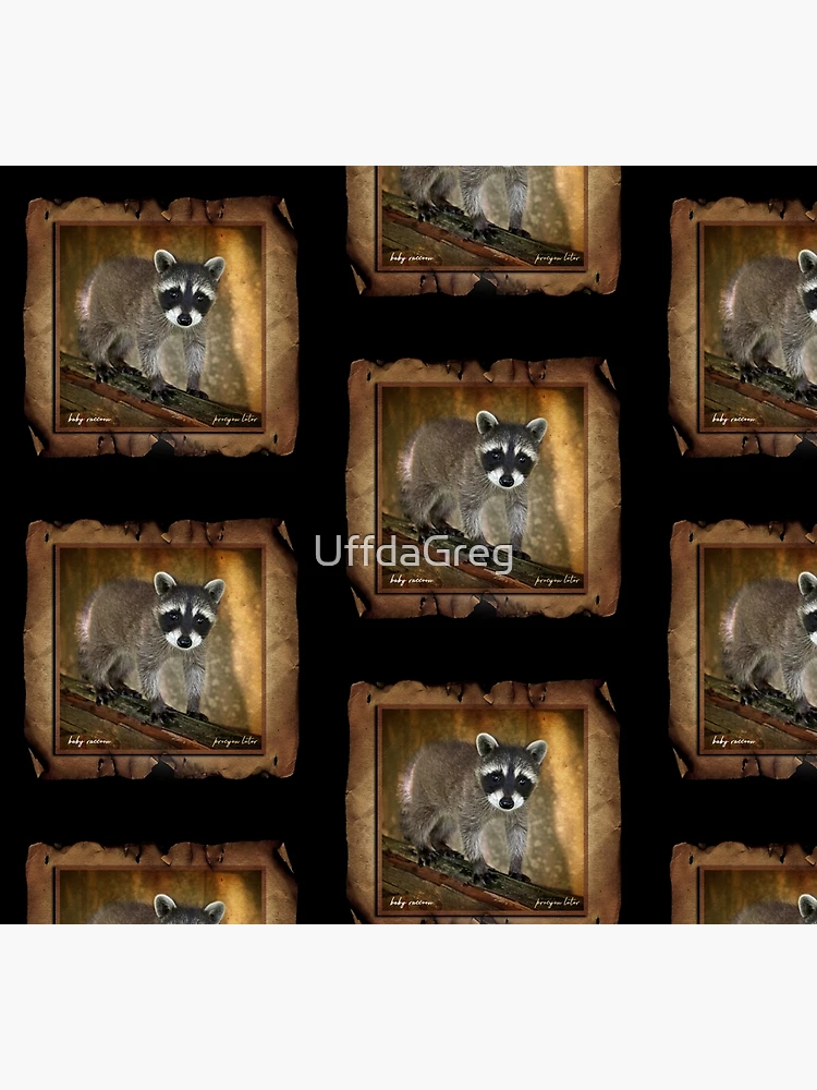 Thumbnail 5 of 5, Socks, Baby Racoon designed and sold by UffdaGreg.