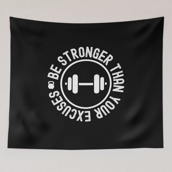 Item preview, Be Stronger Than Your Excuses designed and sold by Peter Stawicki.