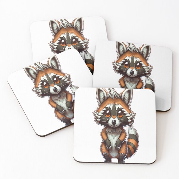 Item preview, Raya the Raccoon designed and sold by FiniCo  Designs.