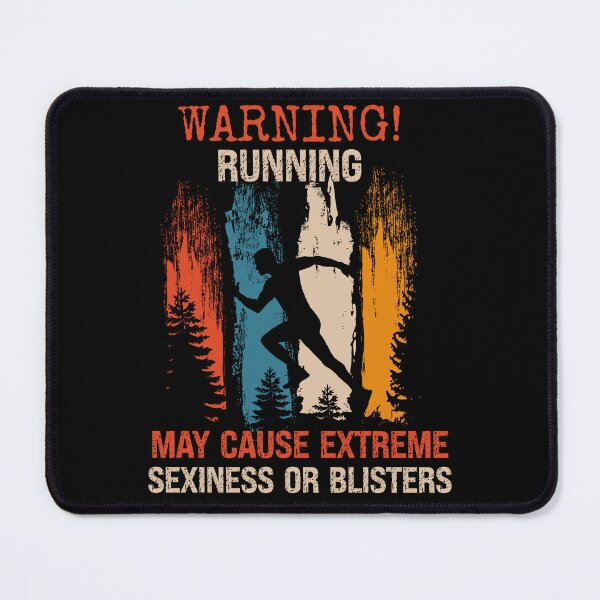 Item preview, Warning Running may cause extreme sexiness or blisters designed and sold by HomeCoquette.